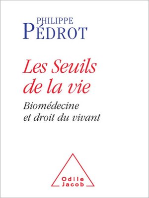 cover image of Les Seuils de la vie